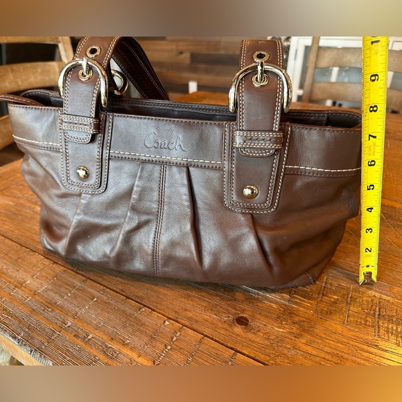 COACH Brown Purse - Picture 4 of 14